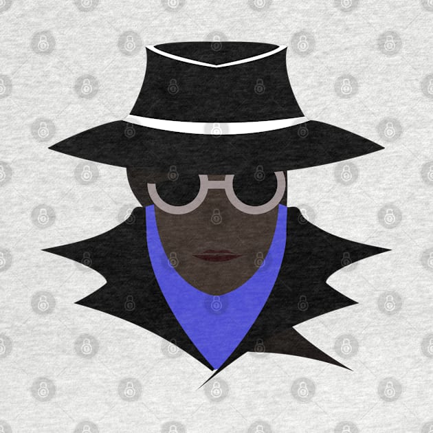 Lady Black (afro): A Cybersecurity Design by McNerdic